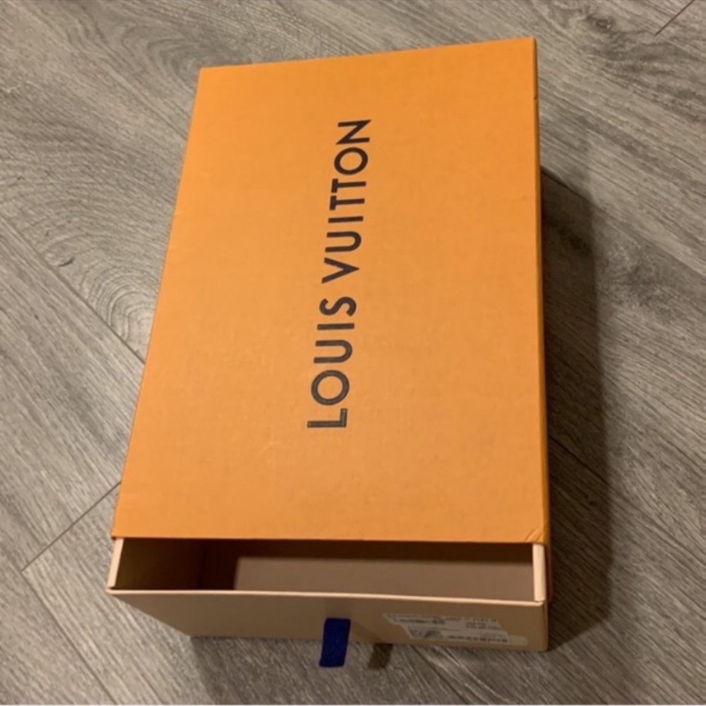 Authentic New Louis Vuitton Orange Gift/Storage/Dust Box